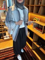 Grey sherwal set - Image 2