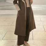 Two-tone coat